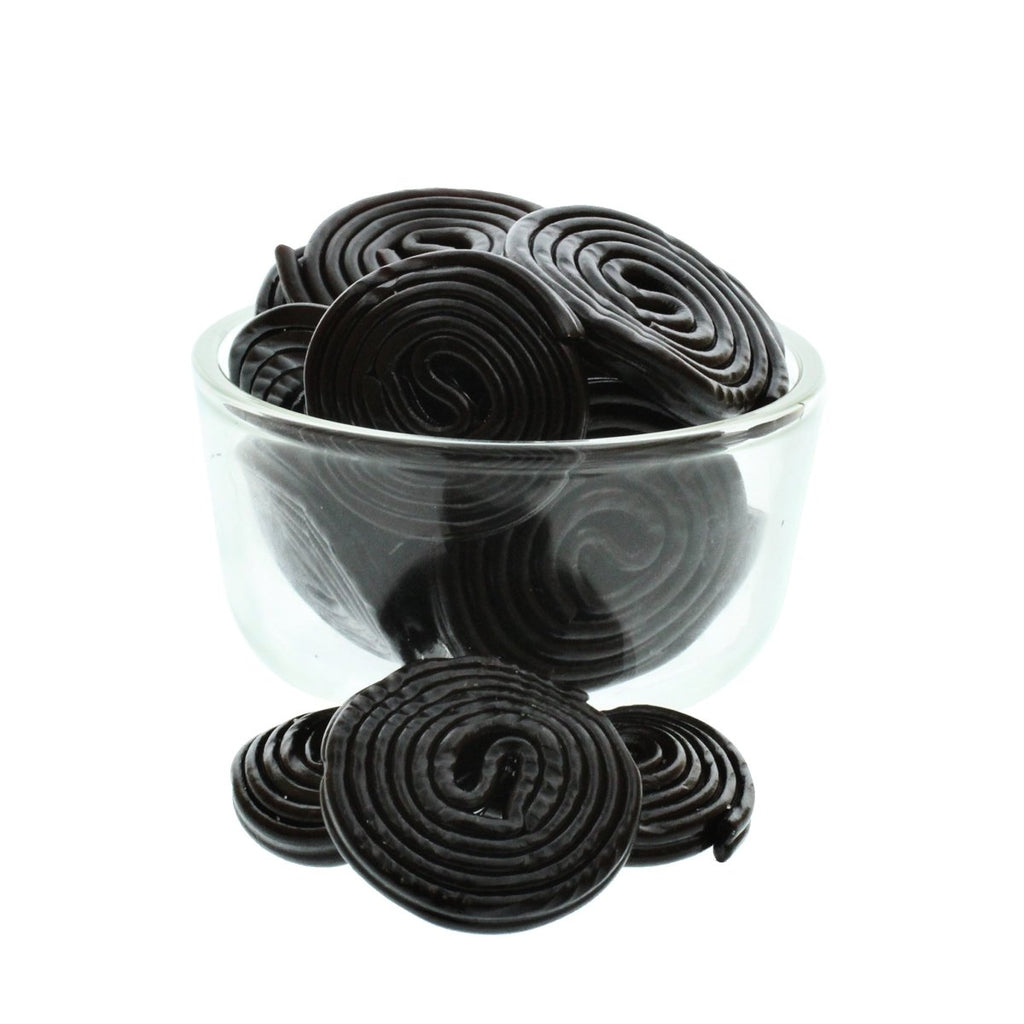Black Licorice Wheels Bulk - gretelscandy