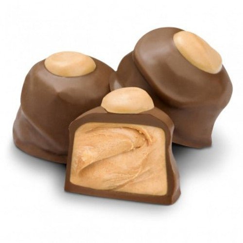 Milk Chocolate Peanut Butter Buckeyes Bulk - Gretel's Candy