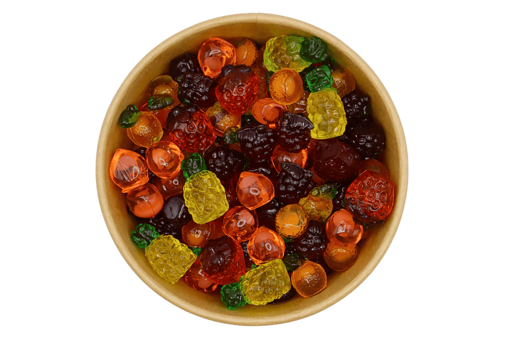 Viral Fruit Salad Candy Salad - Gretel's Candy