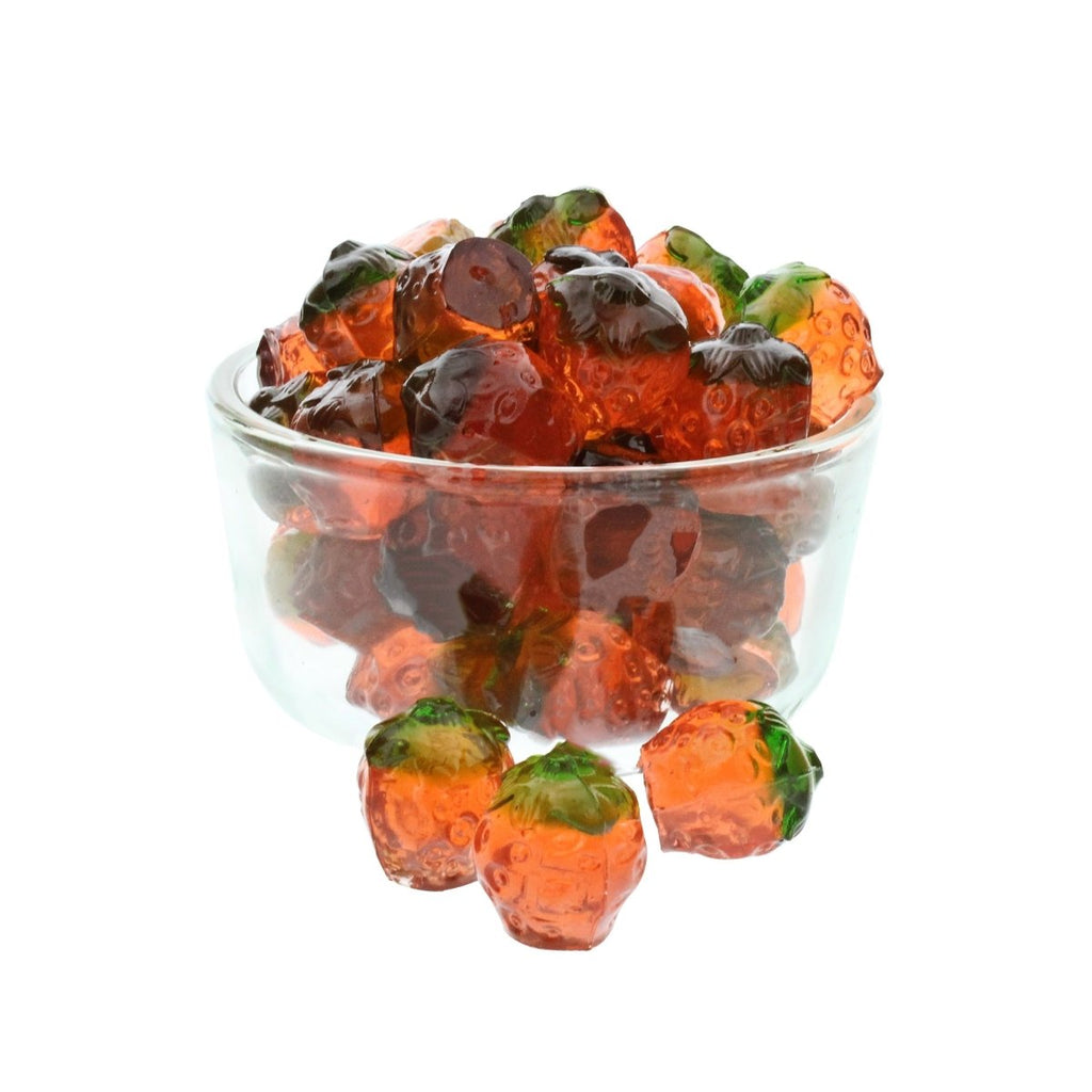 4D Gummy Strawberries Bulk - gretelscandy