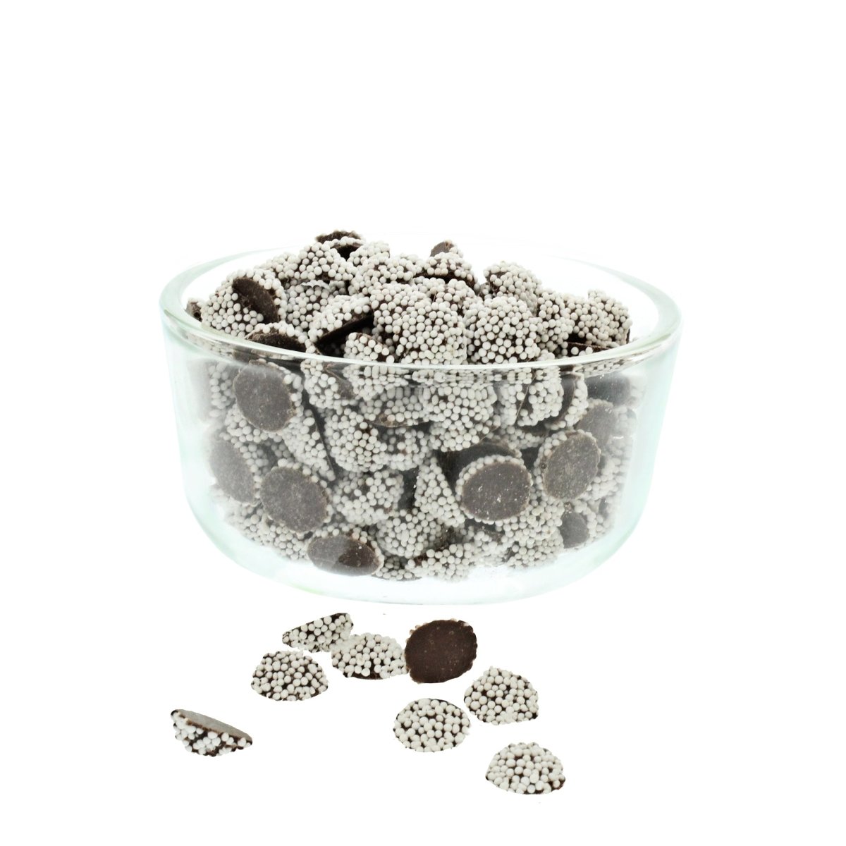 Dark Chocolate Mini White Nonpareils Bulk – Gretel's Candy