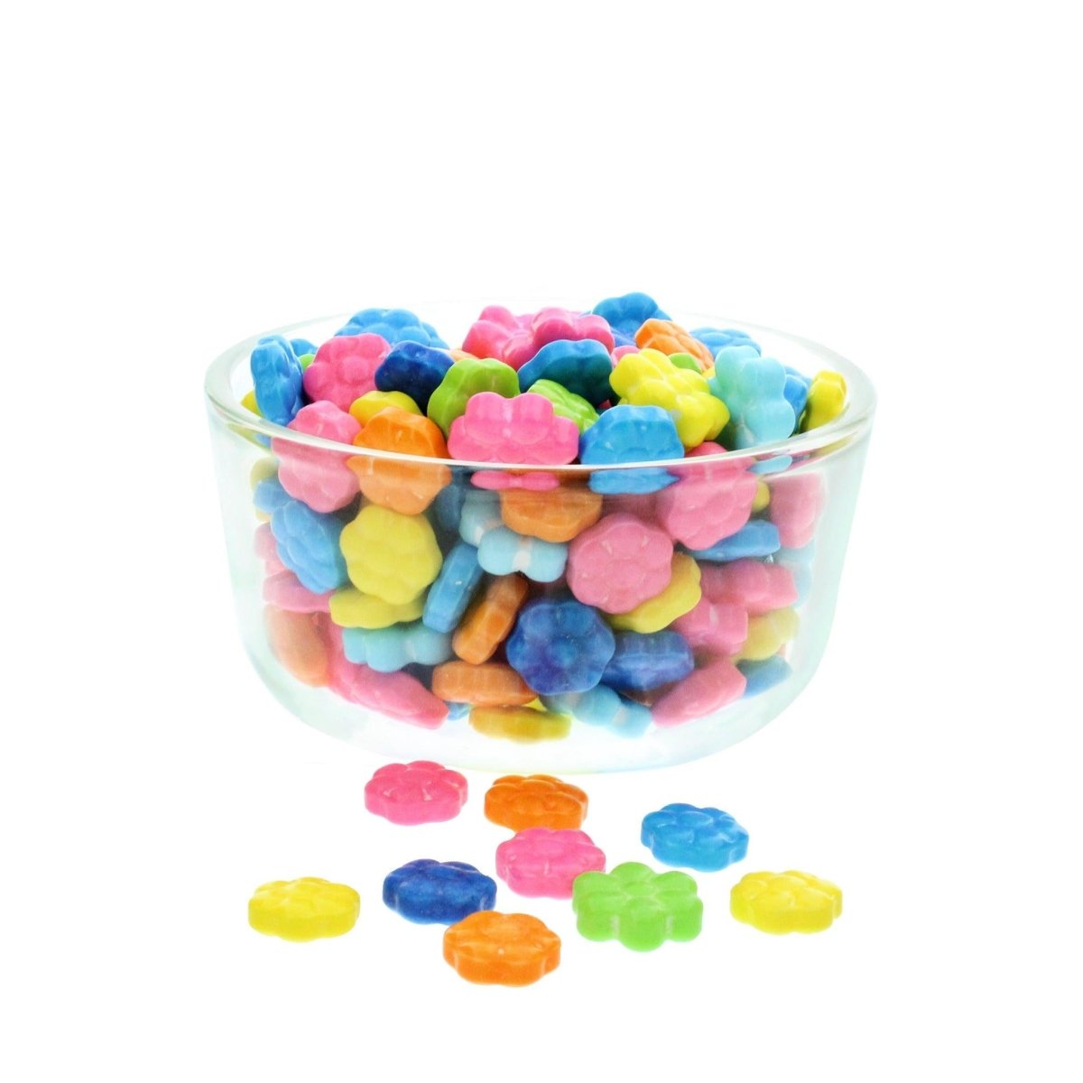 Flower Power Fruit Flavored Pressed Candy - Bulk Bags