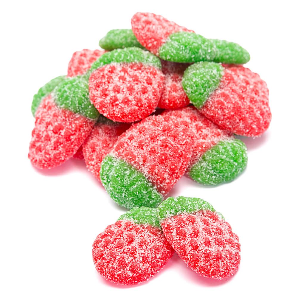 Gummy Sour Wild Strawberry Bulk