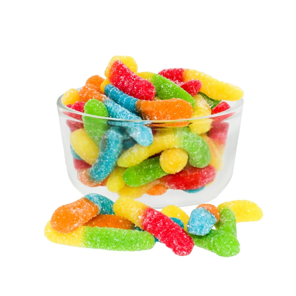 Neon Gummy Worms Bulk - Gretel's Candy