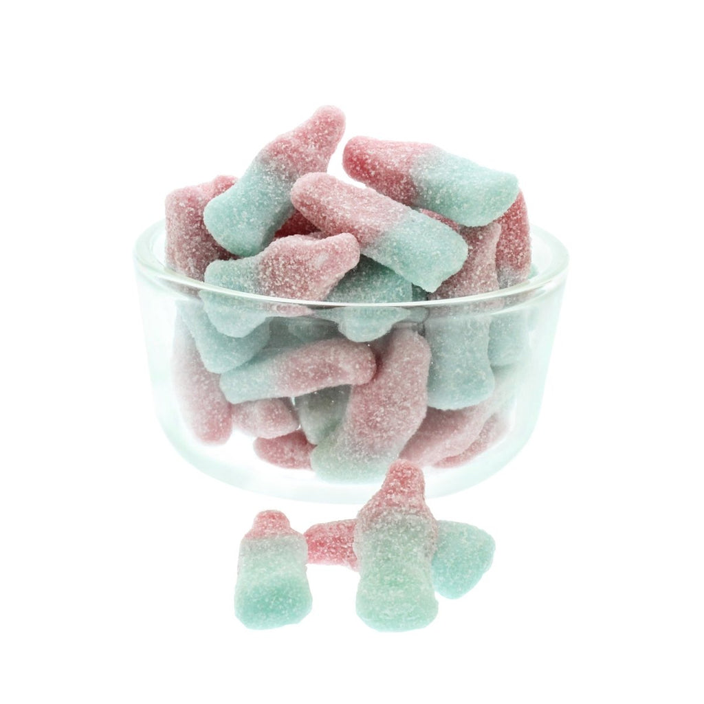 Sour Bubble Gum Gummy Bottles Bulk - gretelscandy