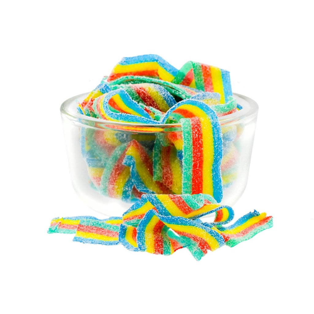 Sour Power Quattro Rainbow Belts Bulk - Gretel's Candy