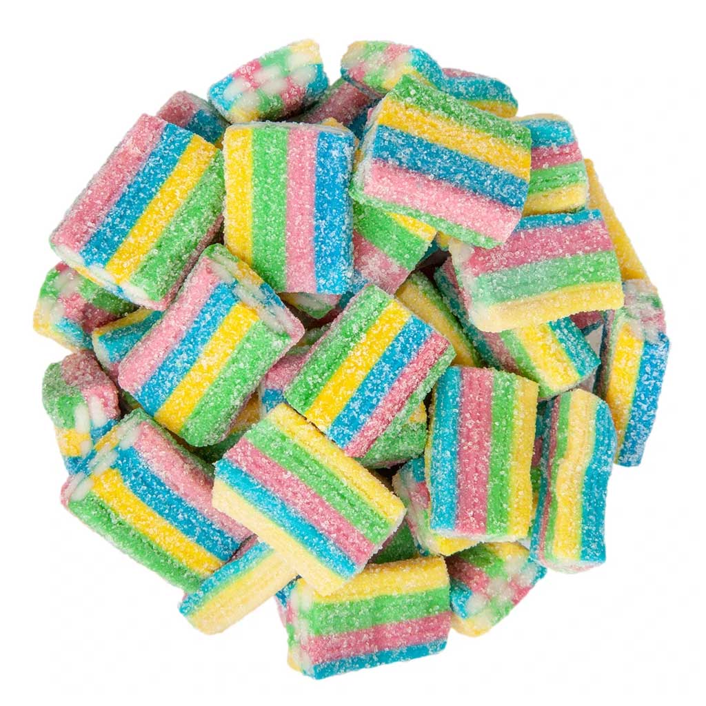Sour Rainbow Bricks Bulk - Gretel's Candy