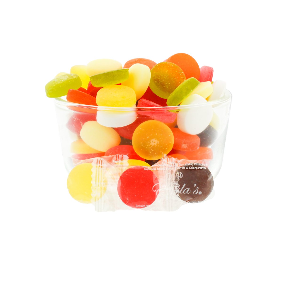 Sugar Free Fruit Flavored Buttons Bulk