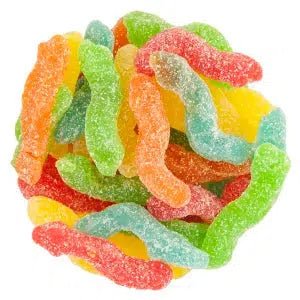Toxic Waste Sour Chewy Candy Worms Bulk - gretelscandy